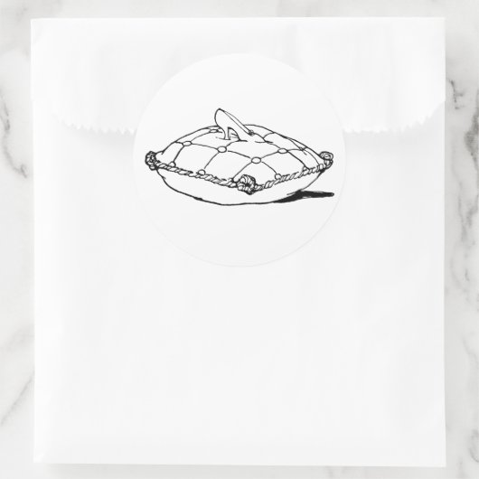 Assepoester Slipper  Sprookjeskunst Stickers (Tas)