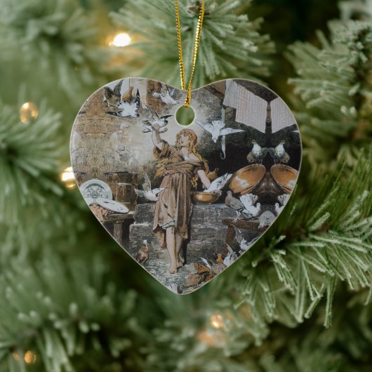 Assepoester - sprookje - Märchen - Grimm Keramisch Ornament (Boom)