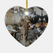 Assepoester - sprookje - Märchen - Grimm Keramisch Ornament (Voorkant)