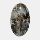 Assepoester - sprookje - Märchen - Grimm Keramisch Ornament (Rechts)