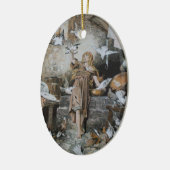 Assepoester - sprookje - Märchen - Grimm Keramisch Ornament (Links)