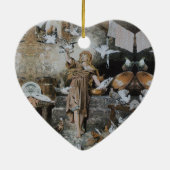 Assepoester - sprookje - Märchen - Grimm Keramisch Ornament (Achterkant)