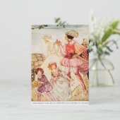  Assepoester Sprookje Wenskaart (Staand voorkant)