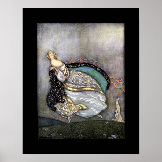 Assepoester ~ Sprookjes ~ Slaapverhaal ~ Klassieke Poster (Voorkant)