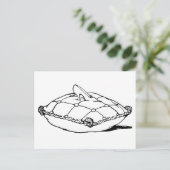 Assepoester  sprookkunst briefkaart (Staand voorkant)