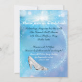 Assepoester Sweet 16 Birthday Party Invitations Kaart (Achterkant)