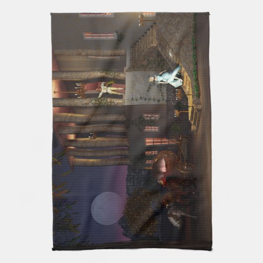 Assepoester Theedoek (Verticaal)