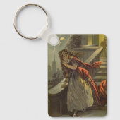 Assepoester uit grootmoeders tijd, Victoriaanse Sp Sleutelhanger (Voorkant)