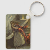 Assepoester uit grootmoeders tijd, Victoriaanse Sp Sleutelhanger (Achterkant)