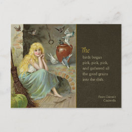 Assepoester van de vuurzijde CC1168 Jenny Nyström Briefkaart