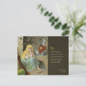 Assepoester van de vuurzijde CC1168 Jenny Nyström Briefkaart (Staand voorkant)