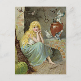 Assepoester van de vuurzijde CC1169 Jenny Nyström Briefkaart