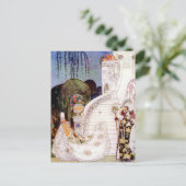 Assepoester van Kay Nielsen Briefkaart (Staand voorkant)