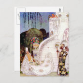 Assepoester van Kay Nielsen Briefkaart (Voorkant / Achterkant)