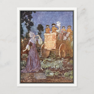 Assepoester van Millicent Sowerby Briefkaart