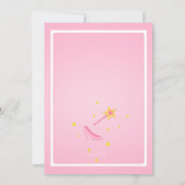 Assepoester-vervoeruitnodiging Kaart (Achterkant)