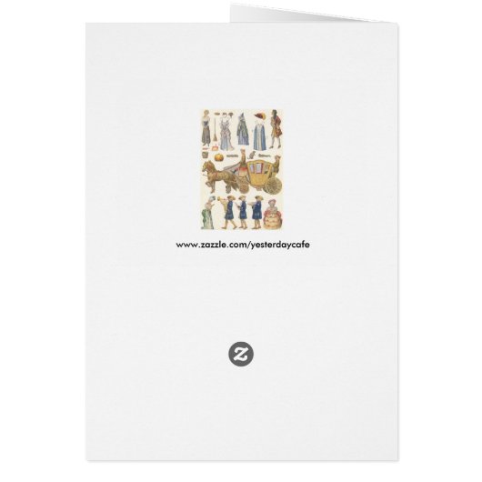 Assepoester,  Victoriaans papierdolfijnspeelgoed (Achterkant)