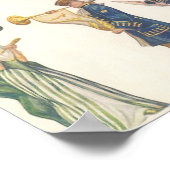 Assepoester,  Victoriaans papierdolfijnspeelgoed Poster (Hoek)