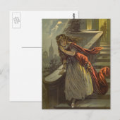  Assepoester, Victoriaans vliegdekwalvissen Briefkaart (Voorkant / Achterkant)