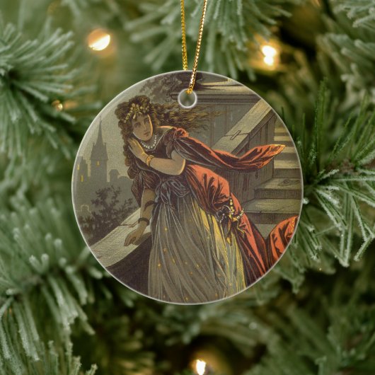  Assepoester, Victoriaans vliegdekwalvissen Keramisch Ornament (Boom)