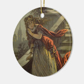  Assepoester, Victoriaans vliegdekwalvissen Keramisch Ornament (Links)