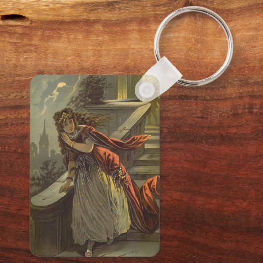  Assepoester, Victoriaans vliegdekwalvissen Sleutelhanger (Achterkant)