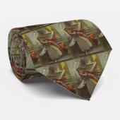  Assepoester, Victoriaans vliegdekwalvissen Stropdas (Opgerold)