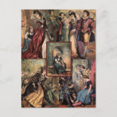  Assepoester voor kerstmis Feestdagenkaart (Voorkant)