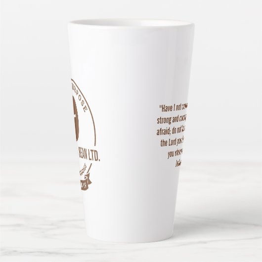 Assertiviteit Latte Mok (Voorkant)