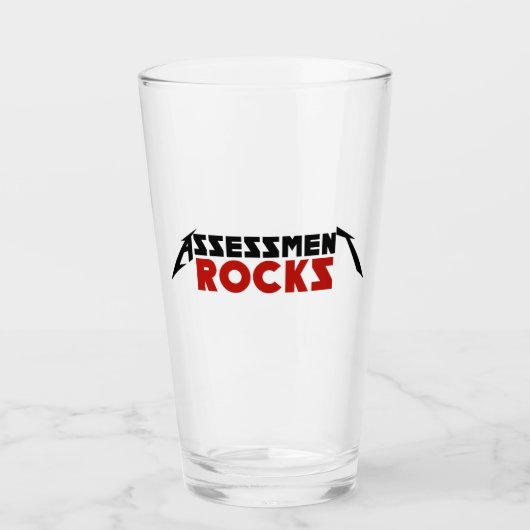 Assessment Rocks Beverage Glass Glas (Voorkant)