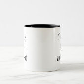 Asshat-Mok Tweekleurige Koffiemok (Center)