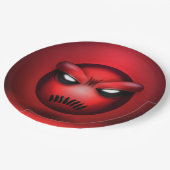 Assieten in Carton Mutemoji Papieren Bordje (Gekanteld)