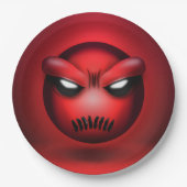 Assieten in Carton Mutemoji Papieren Bordje (Voorkant)