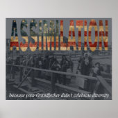 Assimilatie Poster (Voorkant)