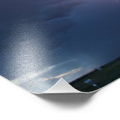 Assiniboia SK Lightning Bolt Foto Afdruk (Hoek)