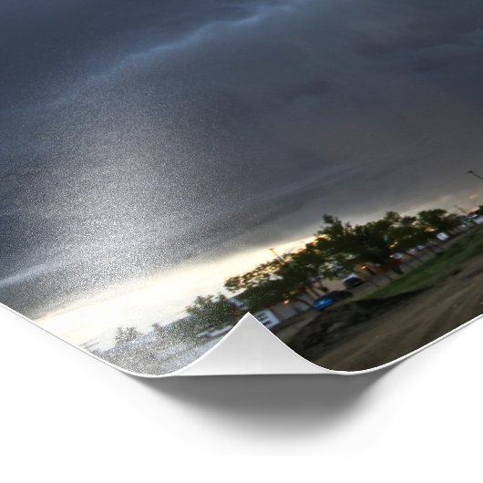 Assiniboia SK Skyline Foto Afdruk (Hoek)