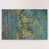 Assisi Basiliek Cezanne Stijl Kunst Puzzel (Horizontaal)