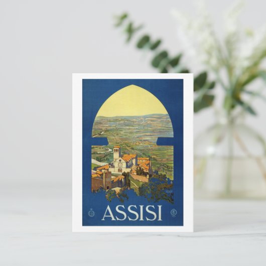 Assisi Briefkaart (Staand voorkant)