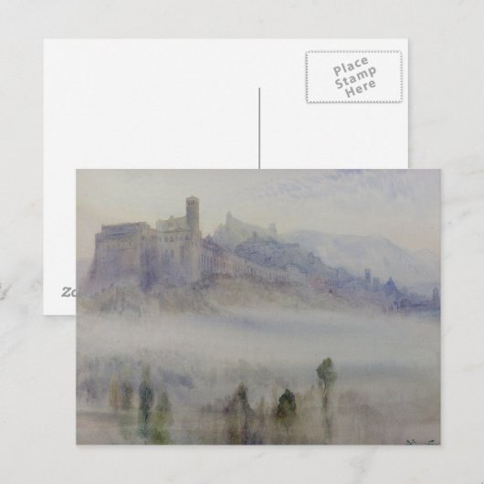 Assisi, Early Morning Briefkaart (Voorkant / Achterkant)