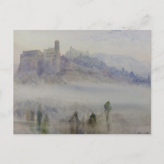 Assisi, Early Morning Briefkaart (Voorkant)