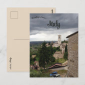Assisi Italië Briefkaart (Voorkant / Achterkant)