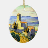 Assisi, Italië - fijn kunstschilderij Keramisch Ornament (Rechts)