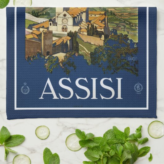 Assisi Italië handdoek (Gevouwen)