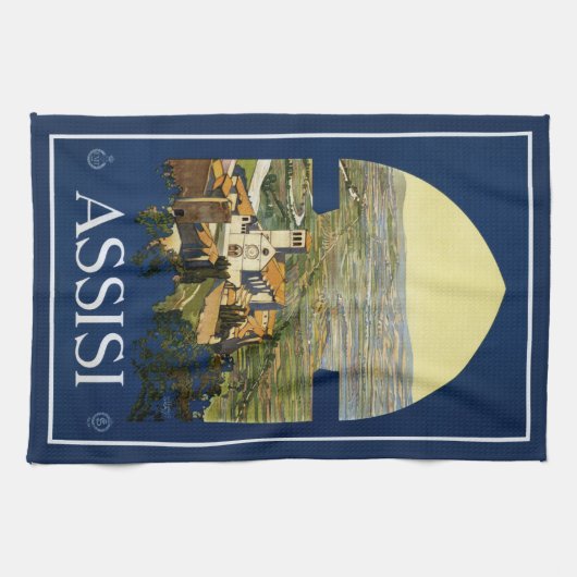 Assisi Italië handdoek (Horizontaal)