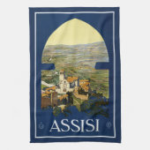 Assisi Italië handdoek (Verticaal)