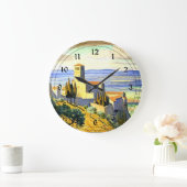 Assisi, Italië - kunstschilderij Grote Klok (Huis)