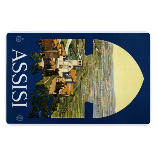  Assisi Italië magneet (Horizontaal)