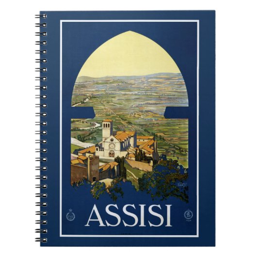 Assisi Italië notitieboek (Voorkant)