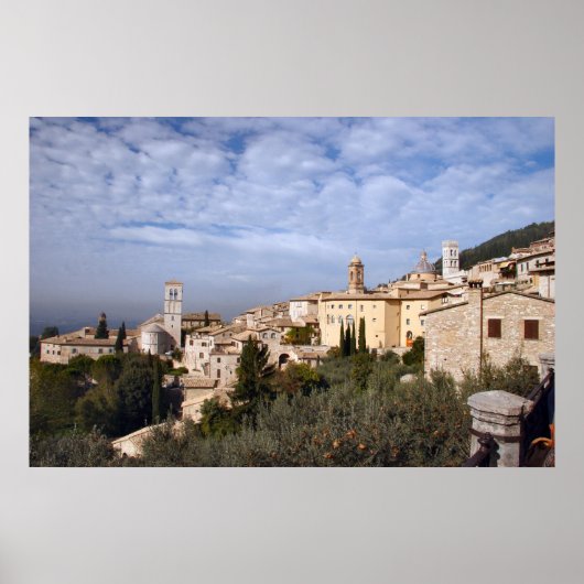 Assisi Italië Poster (Voorkant)