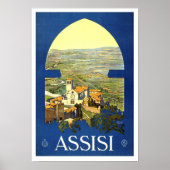 Assisi Italië  Poster (Voorkant)
